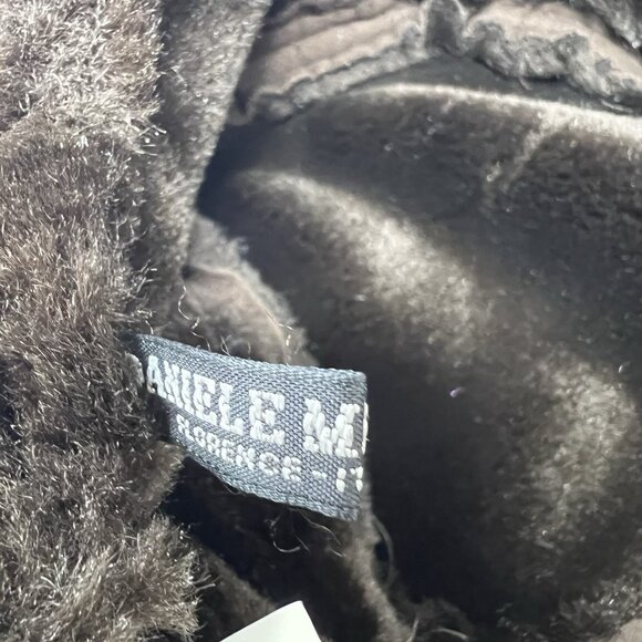 Daniele Meucci Faux Fur Italian Rollable Bucket Hat Cap Winter Crushable Retro - Picture 8 of 11